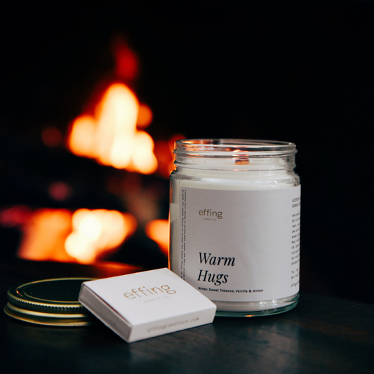 Warm Hugs | Notes: Almond Milk, Vanilla & Amber Wooden Wick Wholesale Candles